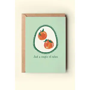 Just A Couple of Cuties Greeting Card