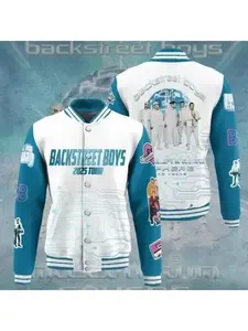 Backstreet Boys Millenium Tour 2026 Baseball Jacket size S-5XL