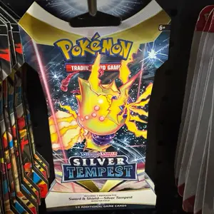 Silver tempest Booster Pack - sword and shield Card Game - Featuring Lugia& Other Pokémon