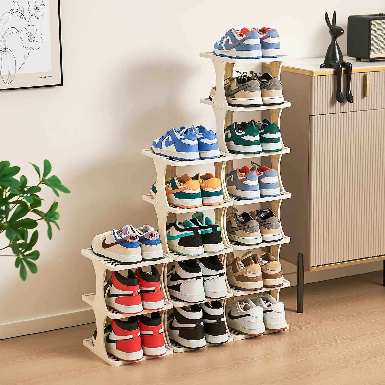 UFORU Multi-layer vertical removable shoe storage rack 1 piece modern shoe rack shoe rack shoe rack cabinet gift storage rack home storage rack home s