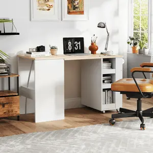Multi-Functional Foldable Kitchen Island - Collapsible Rolling Table with Casters for Dining Room & Home Office