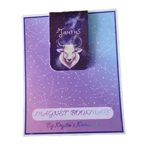 taurus zodiac horoscope magnet bookmark