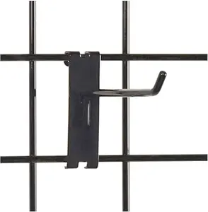 Only Hangers Gridwall Hooks 4" Length Gridwall Peg Hooks (Pack of 25) (4 Inch)