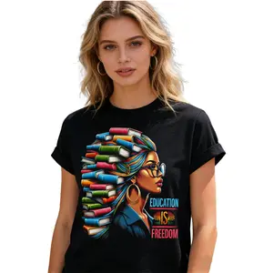 100% Made in the USA U.S.A., black teacher books, black history month t-shirt