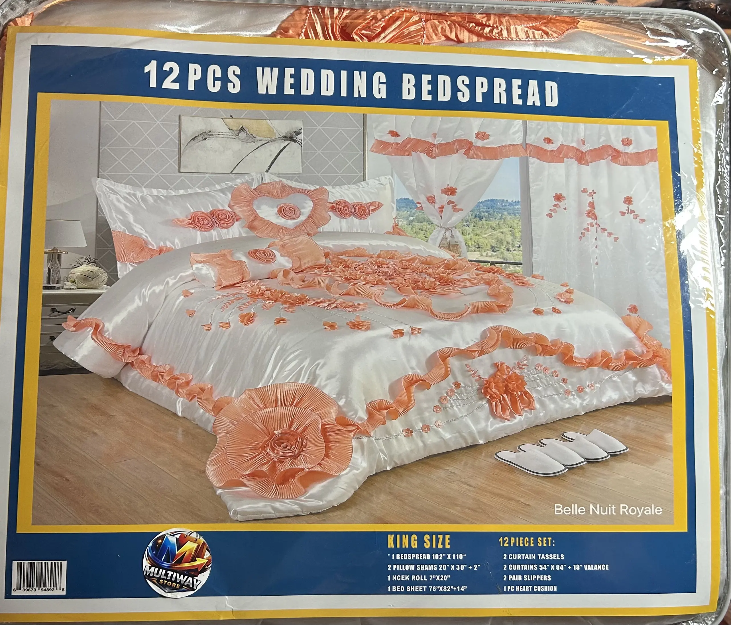 12CS Wedding Bedspread