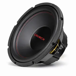 Crunch CRW12D4 12 Inch 800 Watt MAX 4 Ohm Dual Voice Coil Car Subwoofer Speaker