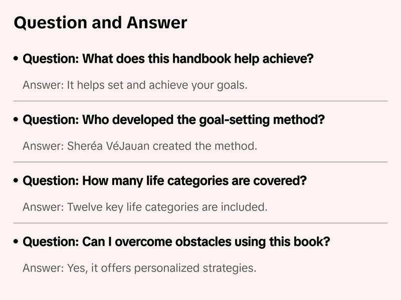 The Ultimate Goals Handbook: The Complete System for Life Transformation Through The Power of Goal Setting