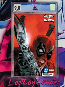 DC MARVEL BATMAN DEADPOOL #1 BILL SIENKIEWICZ INCREDIBLE HULK 340 HOMAGE 1ST PRINTING CGC 9.8