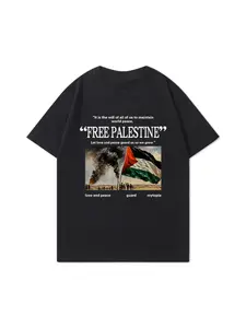 Free Palestine Flag Peace Graphic Tee - Stand With People Oversized Top ,Crewneck Oversized Shirt for Men and Women,Funny Meme Shirt,Funny Shirts Men,Trendy T-shirts, Menswear Top,Best Gift Shirt for Thanksgiving, Christmas
