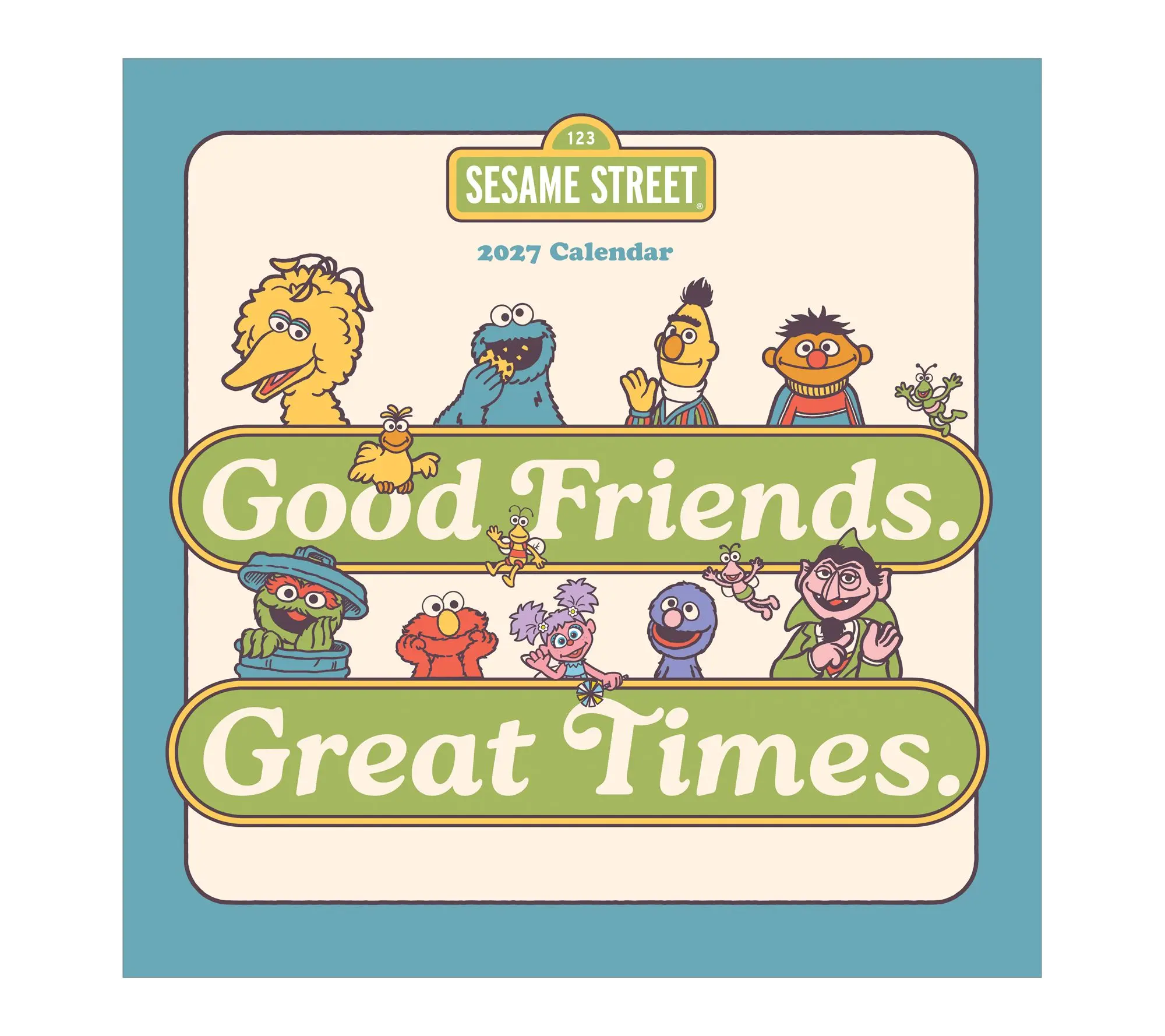 TF Publishing 2027 Sesame Street Wall Calendar TF Publishing 2027 Sesame Street Wall Calendar