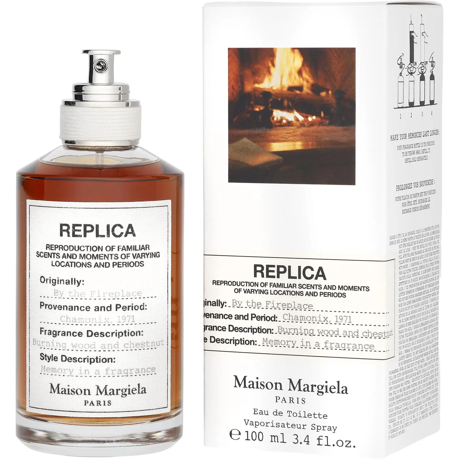 Replica By The Fireplace By Maison Margiela Edt For Unisex Replica By The Fireplace By Maison Margiela Edt For Unisex