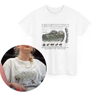 Monterey Bay Aquarium Otter T-Shirt, Sea Otter Tee Shirt