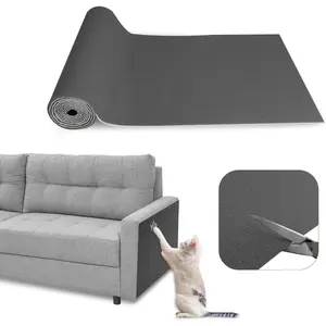 Mat, Self-Adhesive  Scratch Carpet, Trimmable Replacement Carpet Pad for Tree Wall    DIY Couch Protector (Dark Gray, 78.7"x15.8")