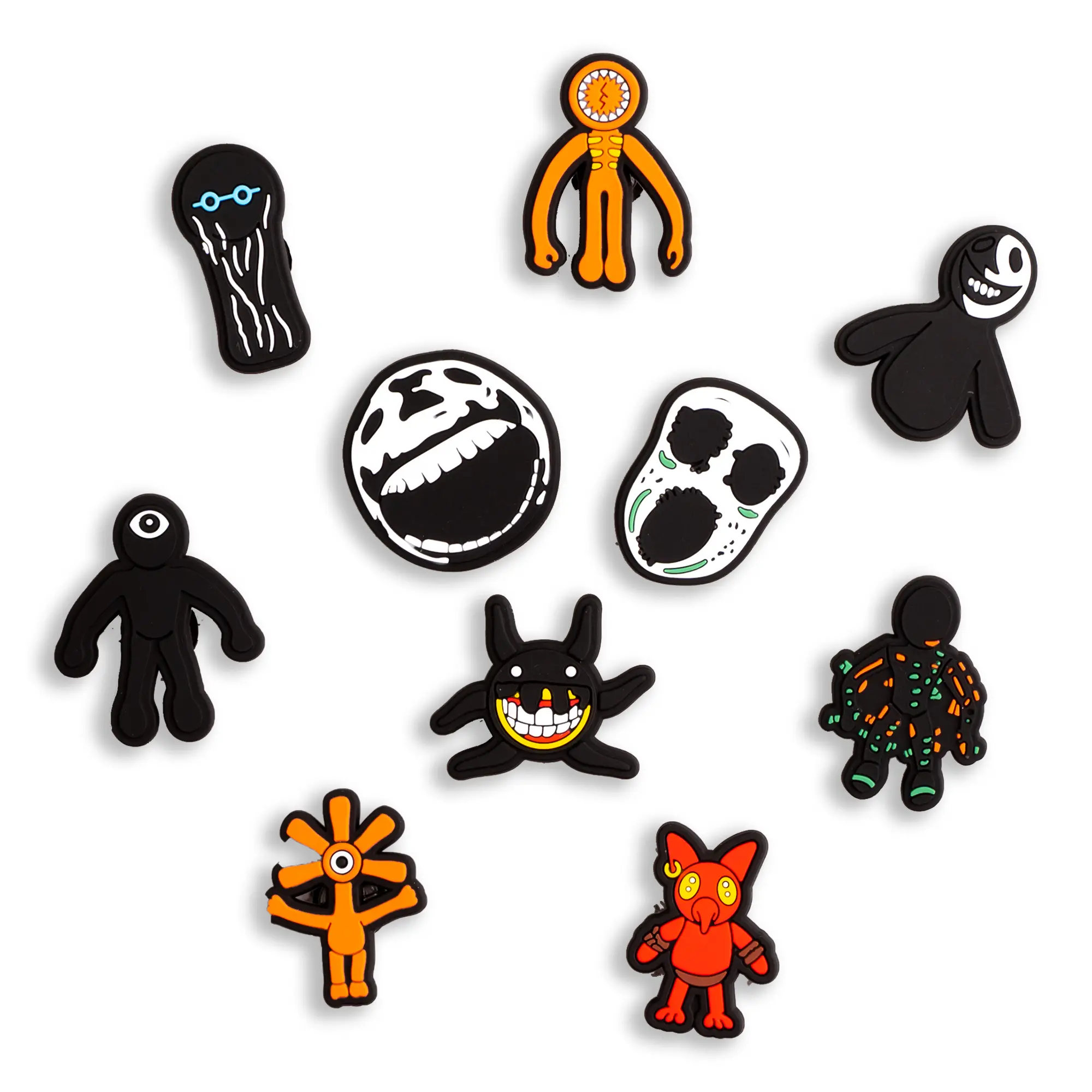 Doors Croc Charms Game Croc Charms Horror Shoe Charms Gift For Boys Kids Men