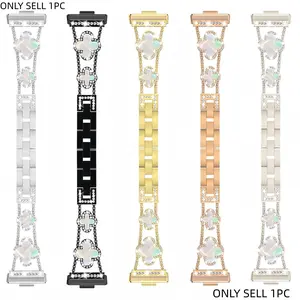 Diamond Metal Watch Band for Huawei Fit 4/fit 4 Pro, Adds Sparkle with Special Metal Links, Stylish Accessory for Your Smartwatch, Smart Watch Straps, Smart Watch Accessories