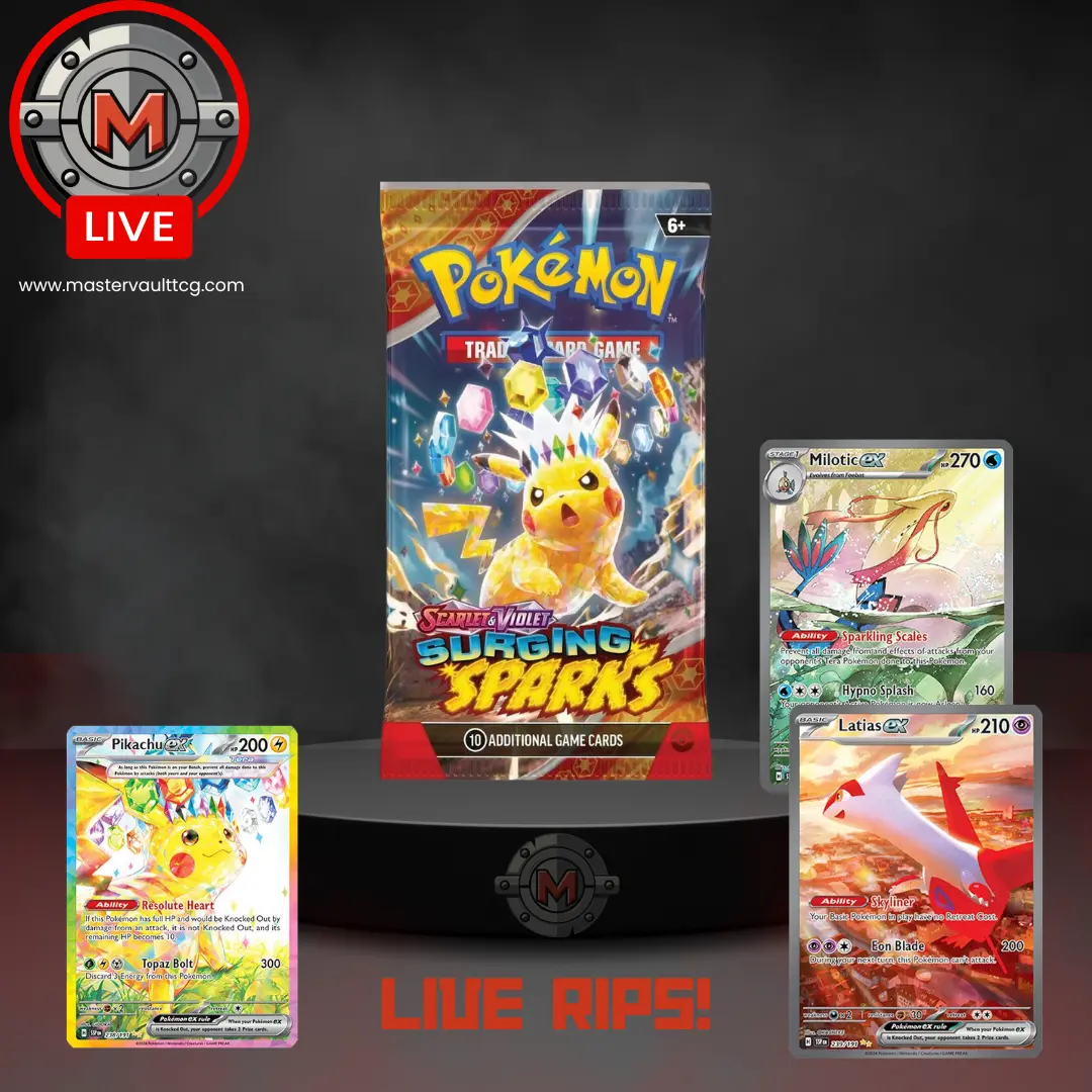 Surging Sparks Booster Pack - TikTok Shop Surging Sparks Booster Pack - TikTok Shop