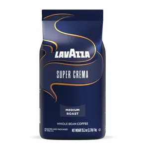 Lavazza Super Crema Whole Bean Coffee Medium Espresso Roast Lavazza Super Crema Whole Bean Coffee Medium Espresso Roast