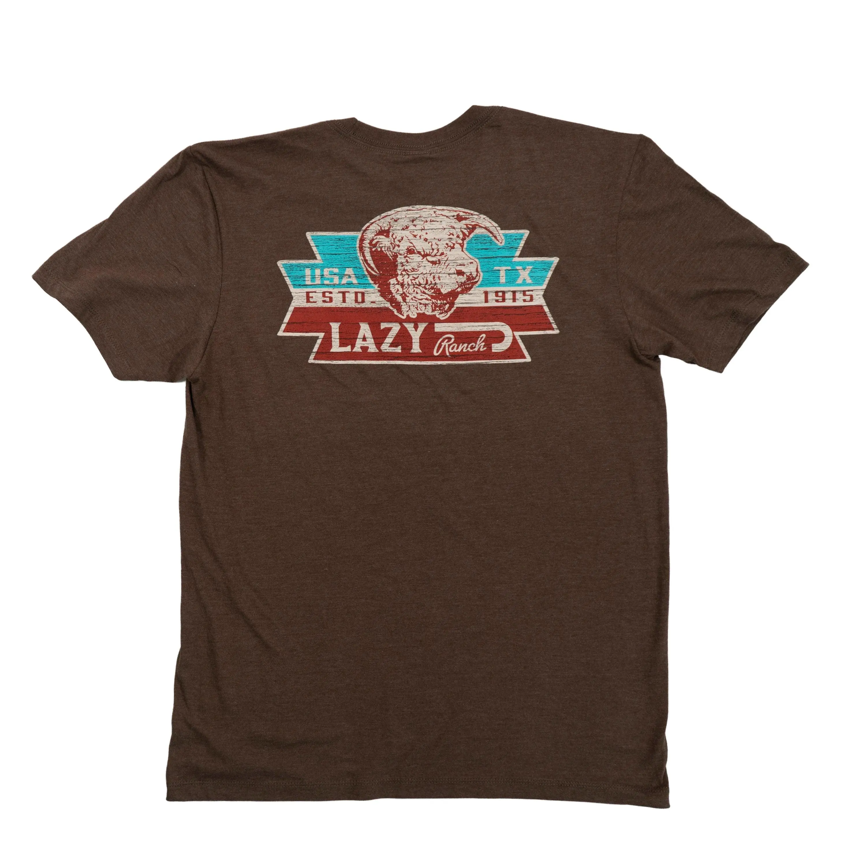 Men's Cowboy Graphic T-Shirt, Vintage Western Heritage Tee in a Soft, Breathable Cotton-Polyester Blend, Casual Round Neck Menswear Top, True to Size, Tshirt, Cowboy Stuff, Tops, Classic Western Men's Short-Sleeve T-Shirts, Shortsleeve, Ranch Logo, Crew N