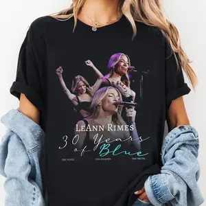LeAnn Rimes 30 Years of Blue Tour 2026 T-Shirt – Country Pop Concert Tee 2026 Tour Merch