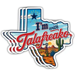 I'm with Talafreako James Talarico 2026 Senate Waterproof Vinyl Sticker Texas Political Activist Social Justice Gift NH1