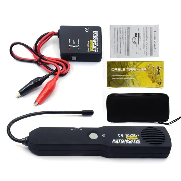 EM415 PRO Plug-in Car Wire Tracer - Short Cable Tracker, Open/Short Find, DC 6-42V Universal Automotive Circuit Testing Diagnostic Repair Tool