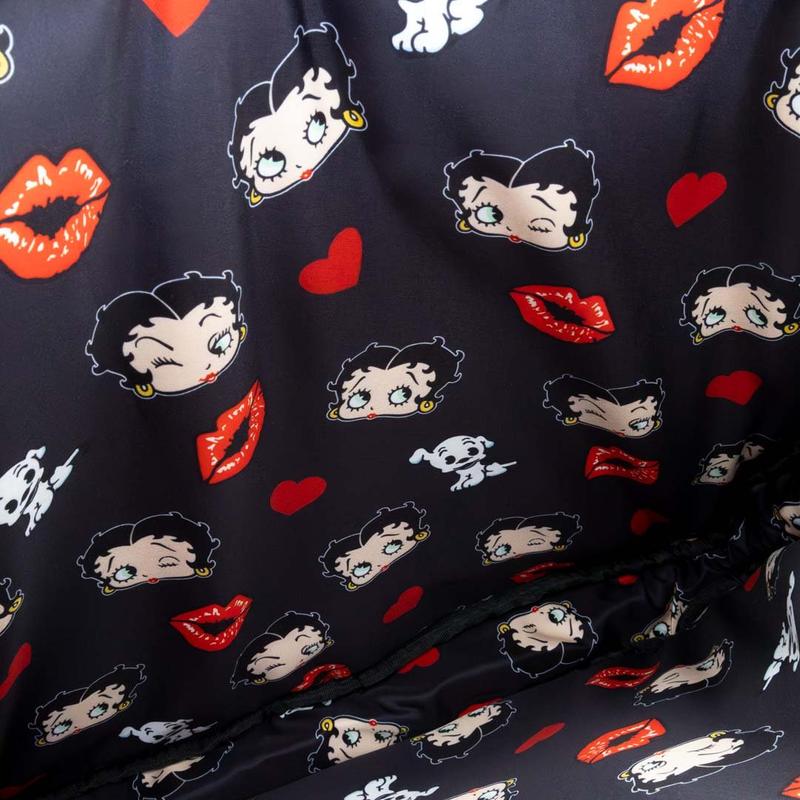 Whatever Makes You Happy Betty Boop Padded Nylon Head Tote Bag
