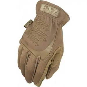 Mechanix Wear Uncoated Coyote Military Work Gloves, Size M, Elastic Cuff, Ideal for Mechanics & Lifting, Model MFF-F72-009