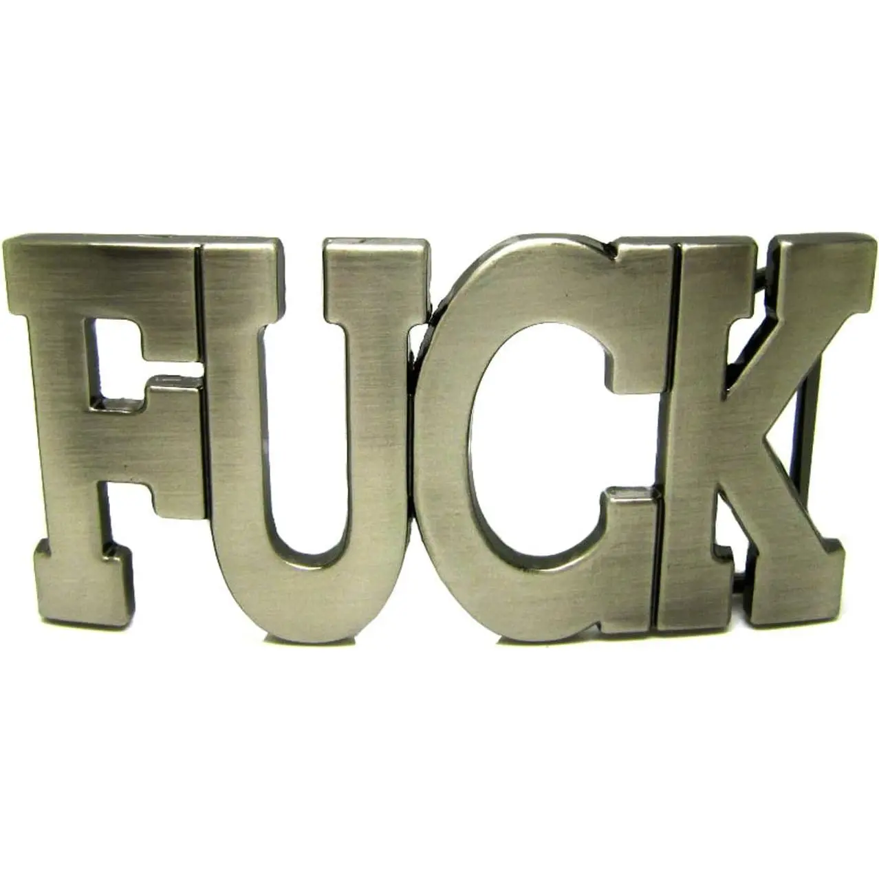 Personalized Letter Funny Casual Boys Girls Metal Belt Buckles Accessories Y2k Western Belt Buckles for Men Women