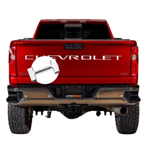 Tailgate Inserts Letters Stickers Decal Exterior Truck Accessories Compatible for 2019 2020 2021 2023 2024 2025 Chevy Chevrolet Silverado 1500 2500