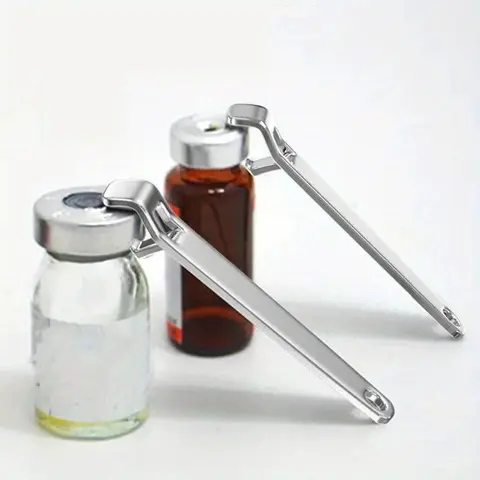 10pcs Portable Ampule Bottle Opener Set Beverage Can Opener Kitchen Accessories Doctor Medical Tools Stainless Steel Oral Liquid Bottle Opener