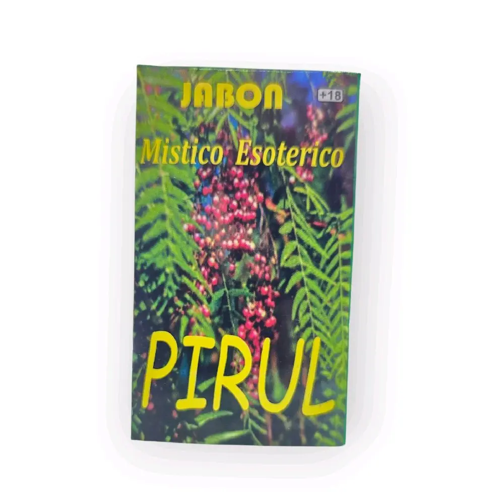 Pirul Herbal Soap Bar for Spiritual Cleansing, 100g Daily Bath Care Cleanser with Botanical Extracts to Protect Against Envy & Restore Balance, Botanical Extracts Bath & Shower, Protects Against Envy, Aromatherapy, Bath Day