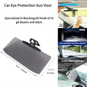 New Car Front Windshield Sun Visor, Anti-Glare Shield for Headlights, UV Protection, Durable Design, Easy Installation, UV Protective Sunshade