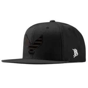 Freedom Eagle Midnight Essential Flat Snapback