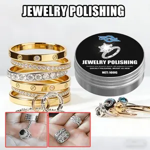 Jewelry Polishing Paste for Metal Polish, Removes Oxidation and Stains, Restores Shine, Gentle and Effective Care Solution