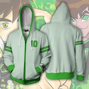 3D Ben 10 Alien Force Printed Hoody Jacket Fashion Hoodie