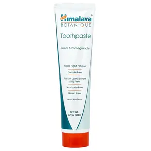 Himalaya Botanique, Toothpaste, Neem & Pomegranate, Herbal Mint, 5.29 oz (150 g)