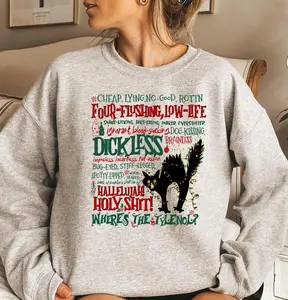 [Sale off up to 50%] Dickless Shirt, Griswold Christmas Sweatshirt , Funny National Lampoon's Vacation, Clark Freak Out Christmas Movie Shirt, streetwear graphic tee