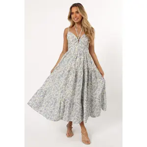 Indy Midi Dress - Blue