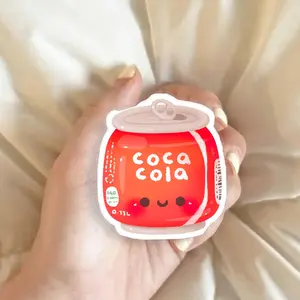 Cute Red Soda Can Phone Grip Holder | Kawaii Aesthetic Popsocket Stand | Funny Drink Phone Accessories for Women Girls iPhone Android