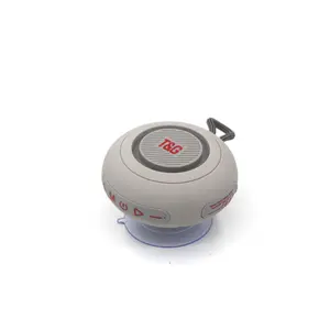 Bluetooth speaker with suction cup, innovative compact speaker, supports card and USB drive, portable audio device