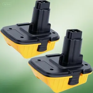 Dual Voltage Power Adapter 18V to 20V Converter for Cordless Tools - Rechargeable Battery Charger Compatible with DCB203 & DC9096 - Fast Charging Safe Use - Heavy Duty Power Supply for DIY Projects