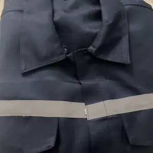 HOMUG Men's One Piece Work Suit Set Spring and Summer Style Wear Resistant and Breathable with Velcro and Zipper Suitable for Machine Repair Auto Repair Painting Factories and Workshops