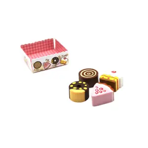 Dessert erasers for people that love pastries, back-to-school, and artists that draw.