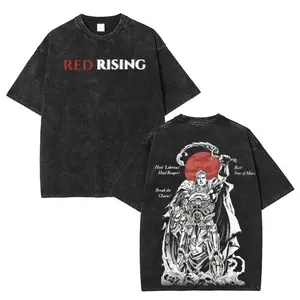 Red Rising Darrow of Lykos TShirt, Rise for Mars Design, Dystopian Sci-Fi Fan Apparel, Unisex Booktok Gift Clothes Vintage Womenswear