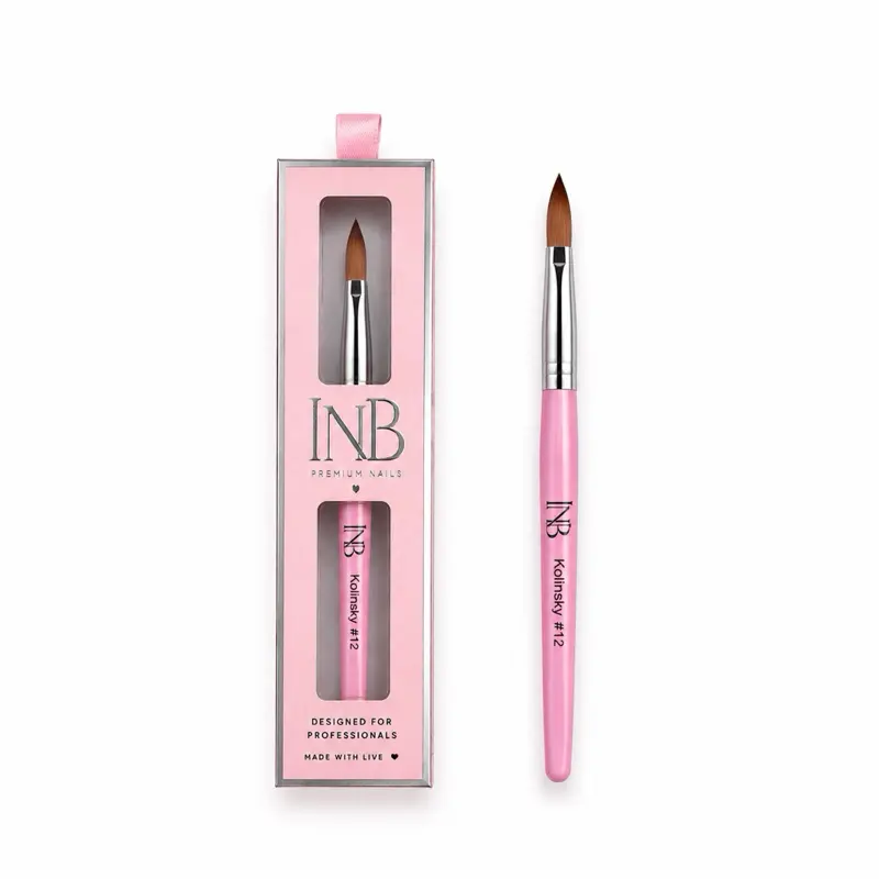 INB Premium Kolinsky Nail Brush #12