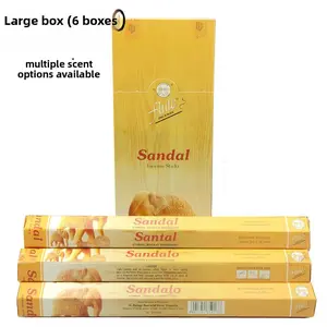 Flute Imported Indian Incense Pellets, Fresh Air Sachet, Rose Jasmine Sandalwood Incense Sticks