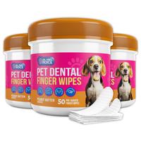 3 Pack - Dental Wipes (Peanut Butter Scented)