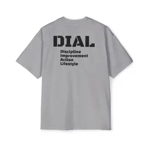 DIAL Oversized Tee - Grey