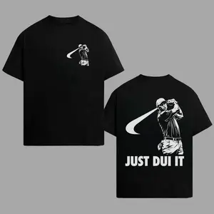 Funny Tiger W00ds Mugsh0t Just Dui Style T-Shirt, Golf Shirt, Novelty Graphic Tee, Unisex Golfing Gift Shirt for Men and Women JPY