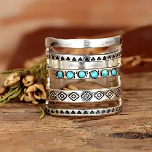 Sterling Silver Southwestern Style Turquoise Ring